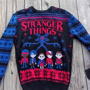 Black and Blue Sweater